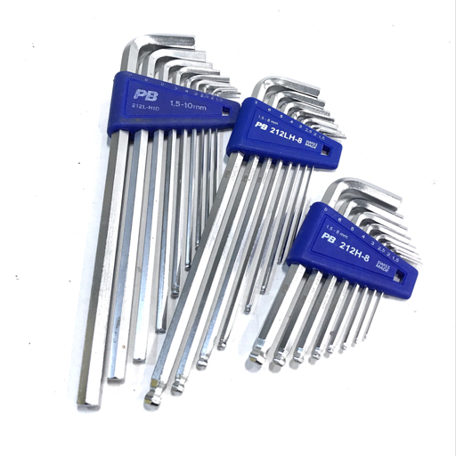 PB 212LH-8 六角レンチ 1.5-8mm セット